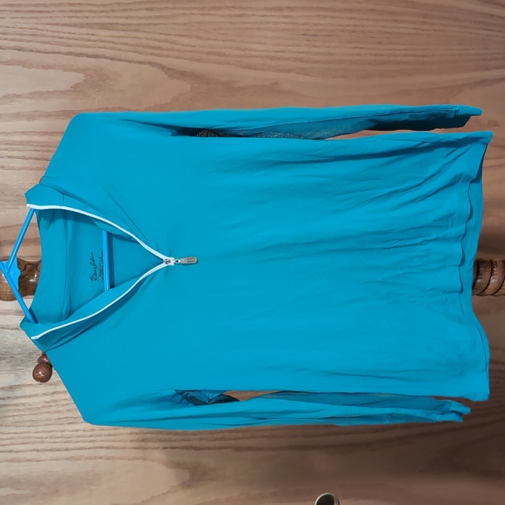 Equestrian Riding Top with Mesh Accents